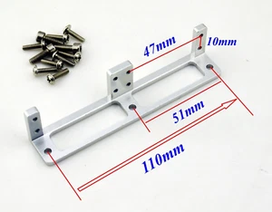 CNC Dual Servo Holder Mount for Standard Servo RC Model Boat Car Airplane Heli - Picture 1 of 3