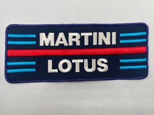 Martini Lotus Racing De Colección Gran Parche 9 3/4 Reedición Fórmula 1 Rally Hot Rat Rod - Imagen 1 de 4