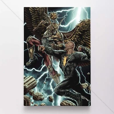 Impresión artística de portada de cómic de DC lienzo póster de Adam negro #51541 Foto 1 de 4