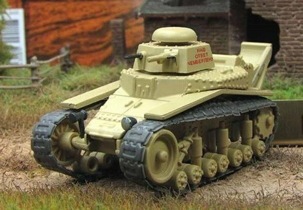 Fabbi 1:72 soviet light tank T-18 1930 №103 series Russian tanks - Image 1 of 3