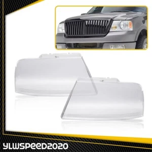 Lente transparente de repuesto para faros izquierdo y derecho apta para Ford F-150 F150 2004-2008 - Imagen 1 de 10