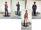 4 original 1970s colour prints Australian Military Uniforms by Monty Wedd