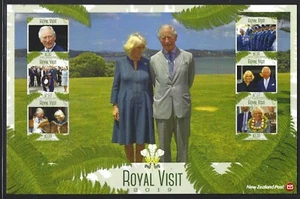NEW ZEALAND 2019 ROYAL VISIT P-SHEET  UNMOUNTED MINT, MNH - Picture 1 of 1