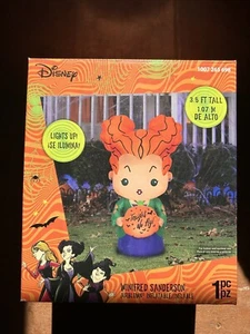 Nuevo Winifred Sanderson Inflable 3.5 Pies de Alto Halloween AirSown Disney Gemmy - Imagen 1 de 4