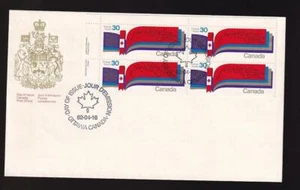 Canada FDC ULpb 1982 sc#916 New Constitution - Picture 1 of 1