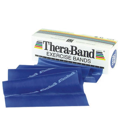 Fabrication Enterprises Thera-band Exercise Band 6 Yard Roll Blue Extra Heavy