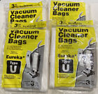 Eureka Type U Vacuum Cleaner Bags Vacmaster. 11 total bags
