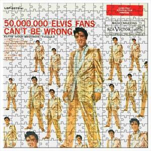 Elvis Gold Album 1000 Piece PUZZLE : NEW