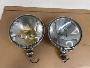 Genuine Lucas SFT700S and SLR700S 7 in chrome Fog & Spot lights. Original. - Picture 1 of 20