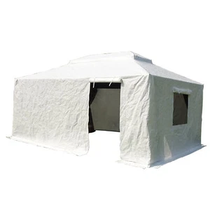 Cubierta Universal para Gazebo de Invierno 12'x14' Impermeable para Todas las Temporadas con Paredes Laterales - Imagen 1 de 8