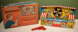 The Ohio Art Co. - Carnival Shooting Gallery - Made In USA - Wind-Up Toy w Box - Picture 1 of 24