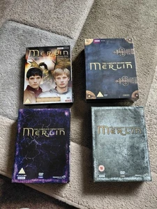 Merlin Complete Dvd Collection Series 1 To 4 - Picture 1 of 1