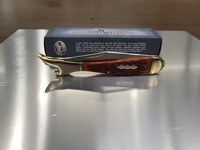 RR288 腿袋刀和开瓶器老式粗糙骑手 — 第 1/4 张图片