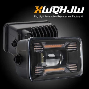LED Fog Lights Lamps with DRL Fit 2015 2016 2017 2018 2019 2020 Ford F150 - Picture 1 of 11