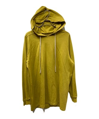 Moletom com capuz Rick Owens 18ss DIRT HEAVYWEIGHT Tamanho: M amarelo masculino RU18S5285-BA - Imagem 1 de 4