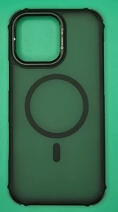 Funda iPhone 16 Pro Max con soporte borde antideslizante resistente a arañazos a prueba de golpes-negra - Imagen 1 de 10