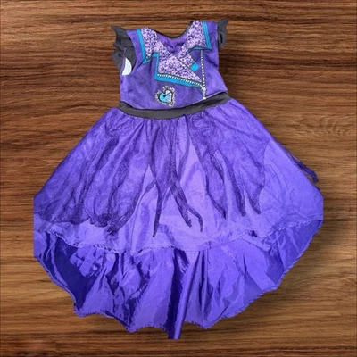 Disney Descendants 3 Mal Costume Dress Purple Girls Size 7/8 Medium - Image 1 of 3