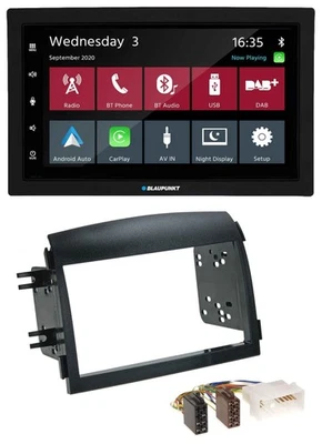 Blaupunkt 2DIN MP3 USB Bluetooth DAB Autoradio für Hyundai Sonata NF 2005-2008 - Bild 1 von 4