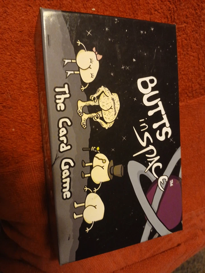 Butts In Space: The Card Game Complete 2-4 Players Ages 9+ Used & Complete Fun! - Image 1 of 1