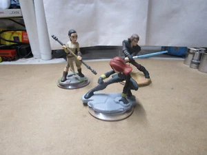 Disney Infinity 3.0 Star Wars Anakin Skywalker Light FX Rey 3.0 Black Widow 2.0 - Picture 1 of 3