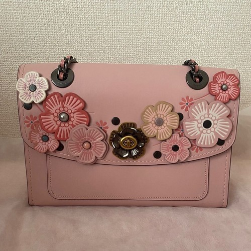 COACH 67693 Parker con applicazione rosa tè fiori di ciliegio esclusiva Giappone us intime ottimeioni