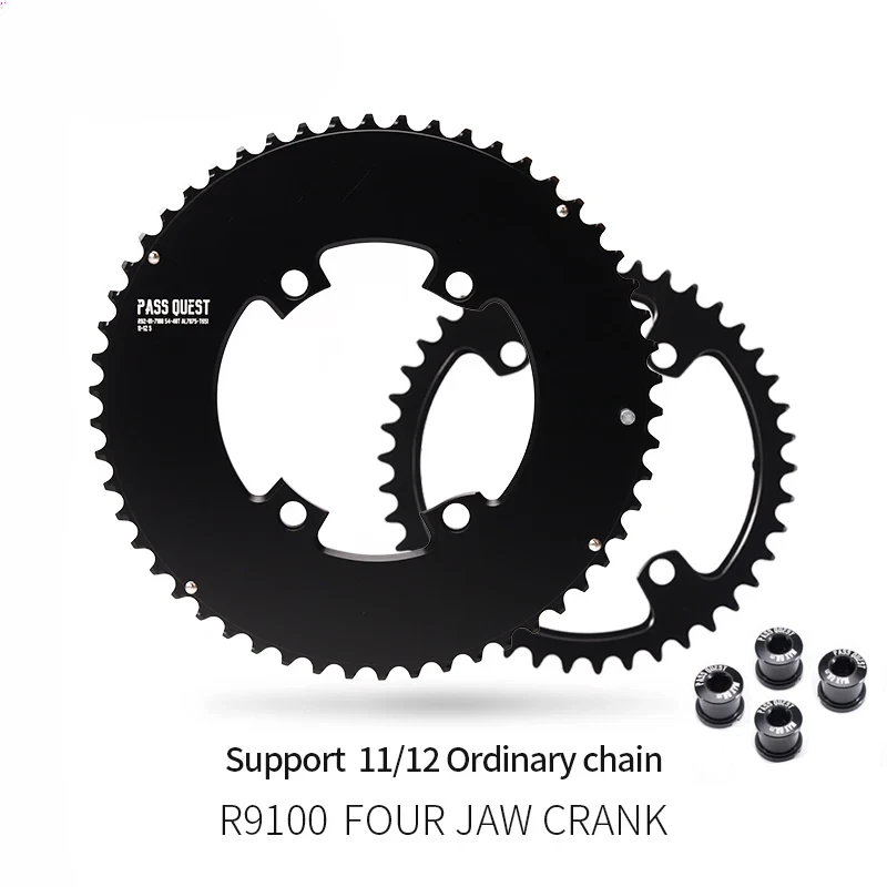 110BCD Chainring AERO ROAD Bike for SHIMANO Bicycle Chainwheel 4-Bolt 11 12Speed - Image 1 of 4