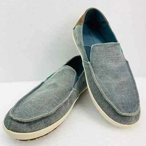 SANUK Slip-On Cotton Blend Casual Shoes - Men's 8 - Picture 1 of 12
