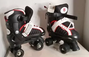 Mongoose (Youth Hockey Quad Adjustable Inline Roller Skates) Lace Up 1-4 - Picture 1 of 13