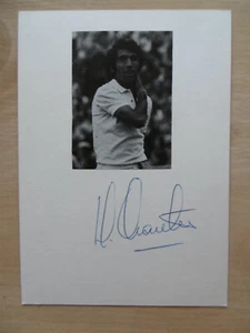 Tarjeta de autógrafo firmada por Manuel Orantes 10x15 cm con imagen de revista - Imagen 1 de 1