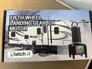 LG-142178 Electric RV 5th Wheel Landing Gear 12v Motor 5500 lb Lift Capacity - Picture 1 of 10