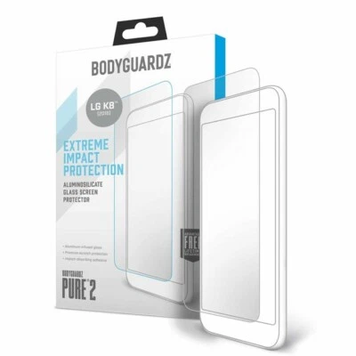 Bodyguardz Extreme Impact Protection Pure 2 Glass Screen Protector for LG K8+201 - Image 1 of 4