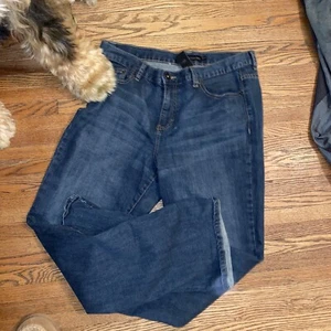 CALVIN KLEIN Jeans FLARE Denim Women’s 32 Waiste Or 14 Designer Stitched - Picture 1 of 6