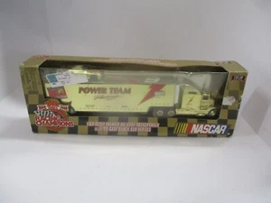 1999 Racing Champions Gold Transporter w/ Car POWER TEAM - 1 of 2499 - Picture 1 of 12