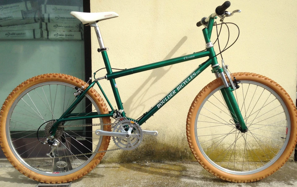 Bici Mountain bike Boulder Bicycles inc. Chrona Shimano XT 8x3 bike fahrrad MTB - Immagine 1 di 1