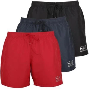 EA7 Emporio Armani Badeshorts Schwimmshorts Badehosen Rot Schwarz Neu Innenslip - Bild 1 von 13