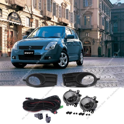 Juego de luces antiniebla de parachoques con conjunto de cableado de interruptor para Suzuki Swift 2005 2006 2007 Foto 1 de 4