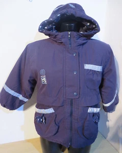 C&A ° modische Winterjacke Gr. 128 blau gefüttert Mädchen Kleidung Jacke Parka - Bild 1 von 4