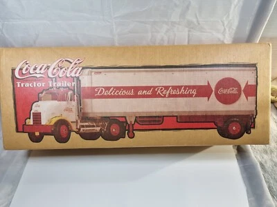 Ertl 1/25 Scale Diecast 1954 GMC Coca Cola Semi with Great Dane Trailer with Box - Image 1 of 4