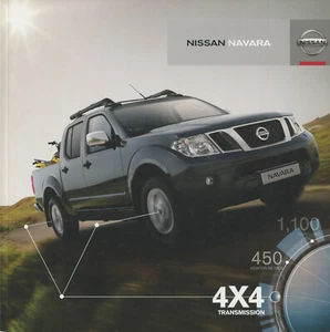 COMMERCIAL VEHICLE BROCHURE - NISSAN NAVARA - APRIL 2010 - Picture 1 of 1