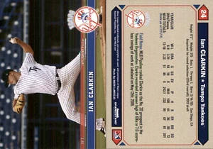 Ian Clarkin 2017 Grandstand Tampa Yankees RC Card *AutographDen* FREE SHIP - Picture 1 of 1