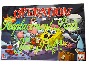 Spongebob Squarepants Nickelodeon Board Game Replacement Parts Pieces You Pick!!