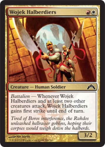 Gatecrash - Wojek Halberdiers - Foil - Image 1 of 1