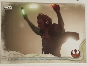 Rogue One Trading Card Star Wars #67 Launching The Rebel Fighters - Bild 1 von 2