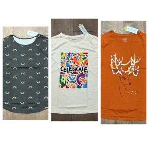 NWT - Cat & Jack Girls 3 Piece Casual Holiday Bundle - Size XL (16) - Picture 1 of 5