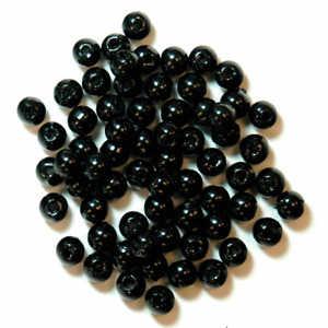 Pearls 3mm Black - Jewellery making Beads - 203/06