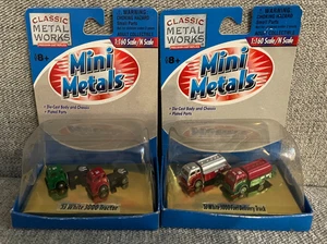 Posten Classic Metal Works Mini Metals weiß 3000 Traktor Kraftstofflieferwagen 1:160 - Bild 1 von 5
