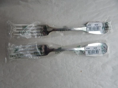 2 Fourchette  ERCUIS modèle Vieux Paris neuve couvert réassort - Photo 1/4