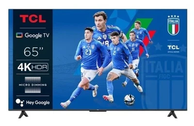 TV 65" TCL 65P61B LED 4K ULTRA HD SMART WIFI HDR GOOGLE TV HDMI NO 8K NO SAMSUNG - Immagine 1 di 4