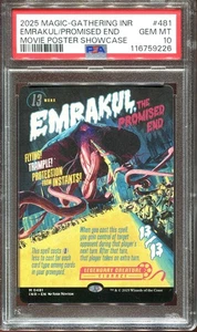 Emrakul The Promised End Poster Art MTG PSA 10 Innistrad Remastered GEM MT 481 - Picture 1 of 6