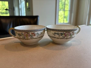 2 Noritake China THE KIVA Blue Band Cups - Picture 1 of 10